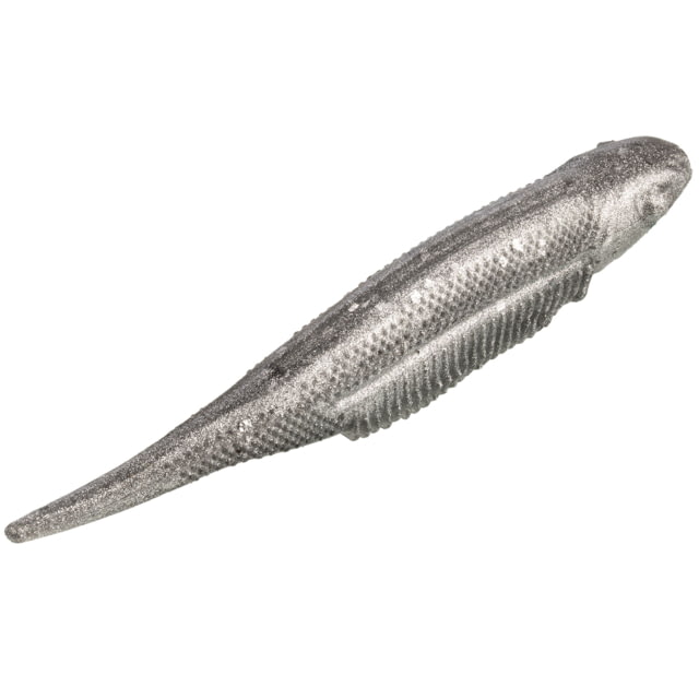 Strike King Strike King Spotlight Shim-E Minnow Softbait 6 pack 3in Carolina Chrome