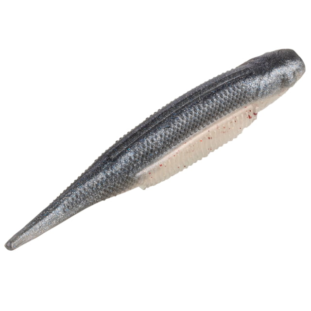 Strike King Strike King Spotlight Shim-E Minnow Softbait 6 pack 3in Pro Blue Red Pearl