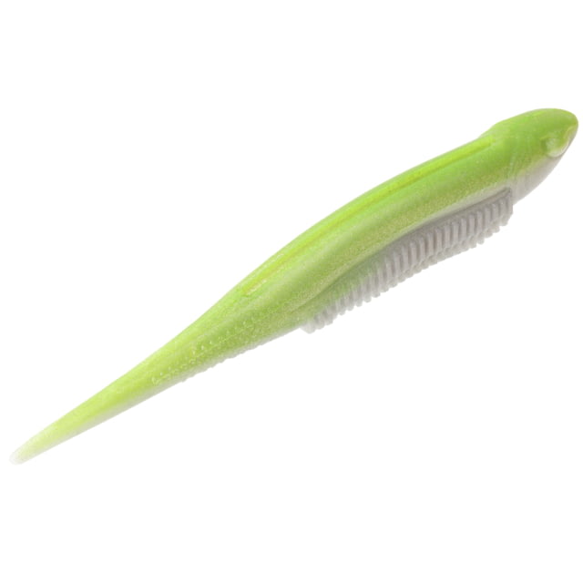 Strike King Strike King Spotlight Shim-E Minnow Softbait 6 pack 5in Chartreuse Shad