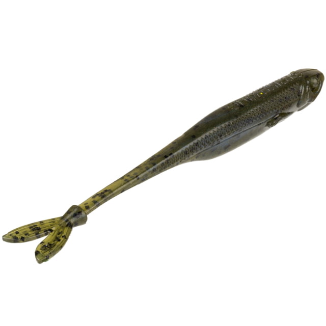 Strike King Strike King Spotlight Split Minnow Softbait 8 pack 3in Creek Perch