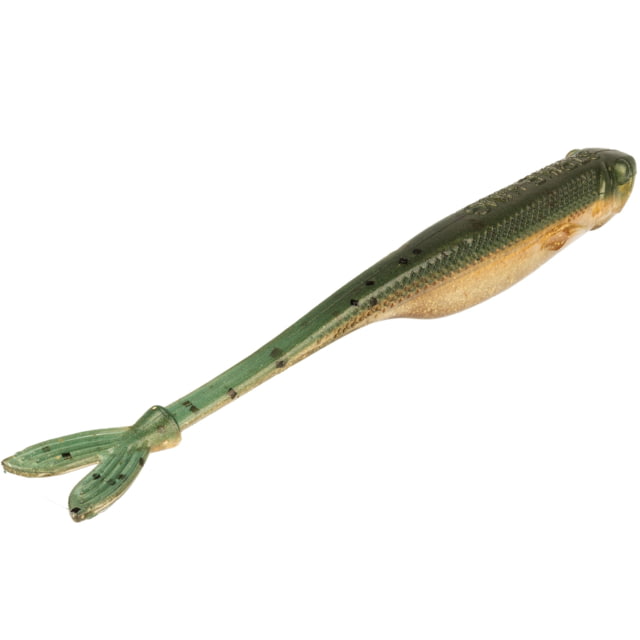 Strike King Strike King Spotlight Split Minnow Softbait 8 pack 3in Golden Shiner