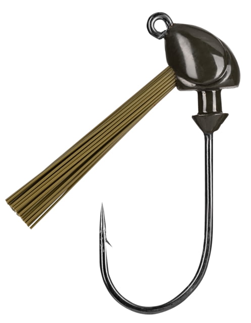 Strike King Weedless Squadron Swimbait Head Jig Head Fishing Lure Green Pumpkin 1/2oz 3-Pack