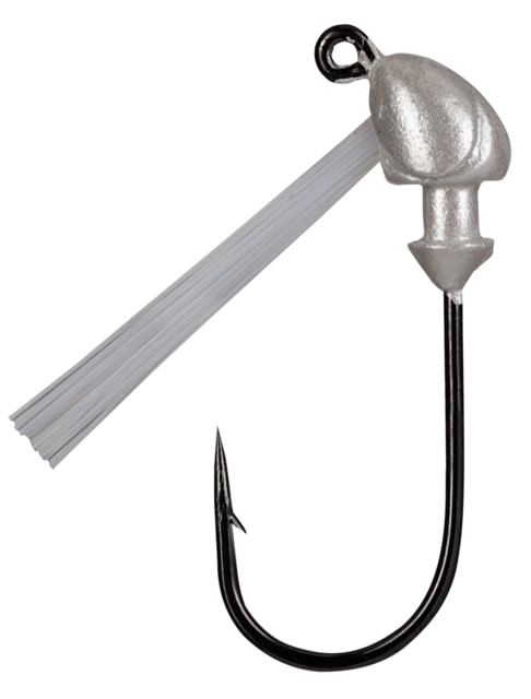 Strike King Weedless Squadron Swimbait Head Jig Head Fishing Lure Pearl 1/4oz 3-Pack