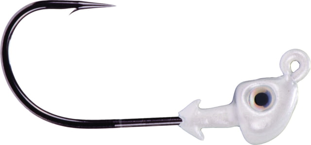 Strike King Squadron Swimbait Jig Head Pearl 1/4oz 3 per Pack