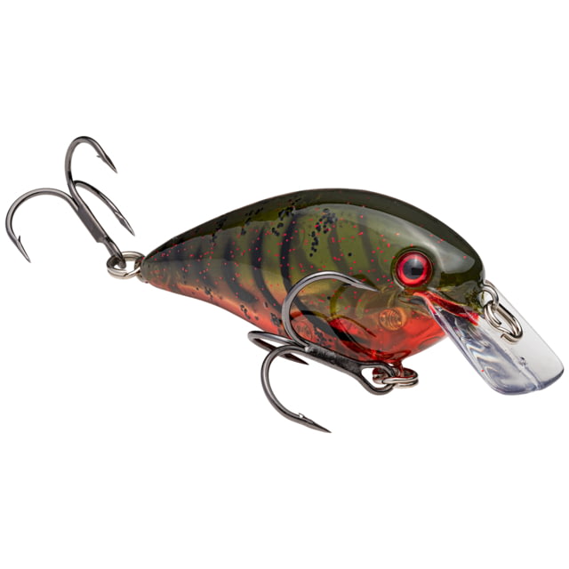 Strike King KVD 1.5 Squarebill Fishing Lure Shallow Diving Squarebill Crankbait Phantom Watermelon Red Craw 3/8oz