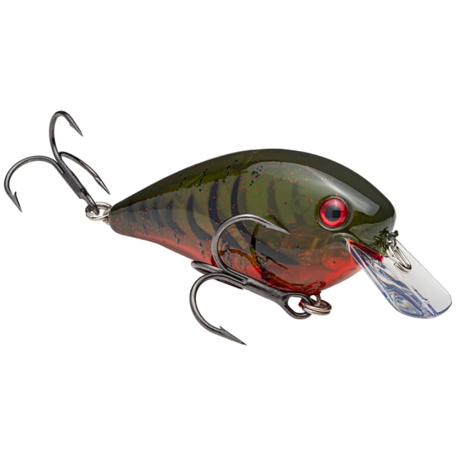 Strike King KVD 2.5 Squarebill Fishing Lure Shallow Diving Squarebill Crankbait Phantom Watermelon Red Craw 5/8oz