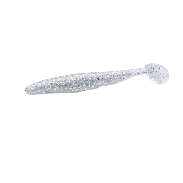 Strike King KVD Perfect Plastics Swim'n Caffeine Shad Fishing Lure Soft Plastic Boot Tail Minnow Salt Impregnated Coffee Scent Technology 5in 7-Pack