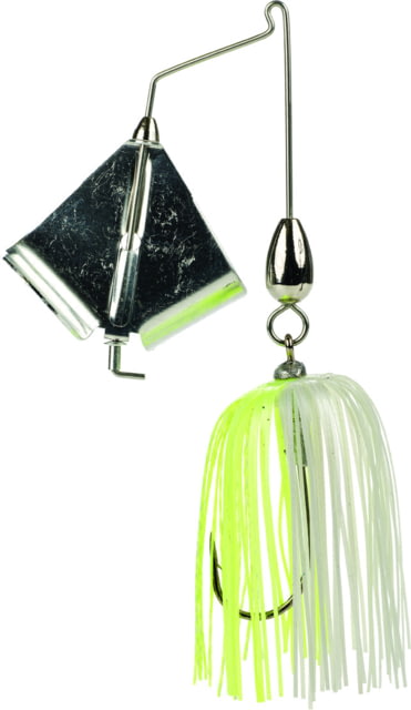 Strike King Swinging Sugar Buzzbait Trailer Fishing Hook 3/8oz 1 Piece Chartreuse White