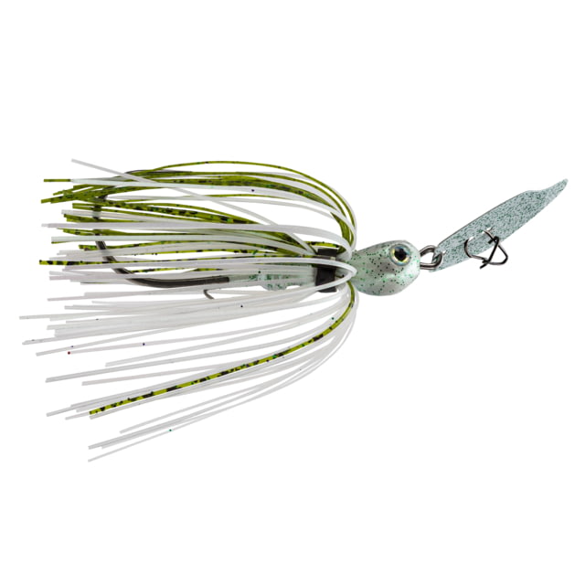 Strike King Thunder Cricket Fishing Lure Vibrating Swim Jig Olive Shad 1/2oz