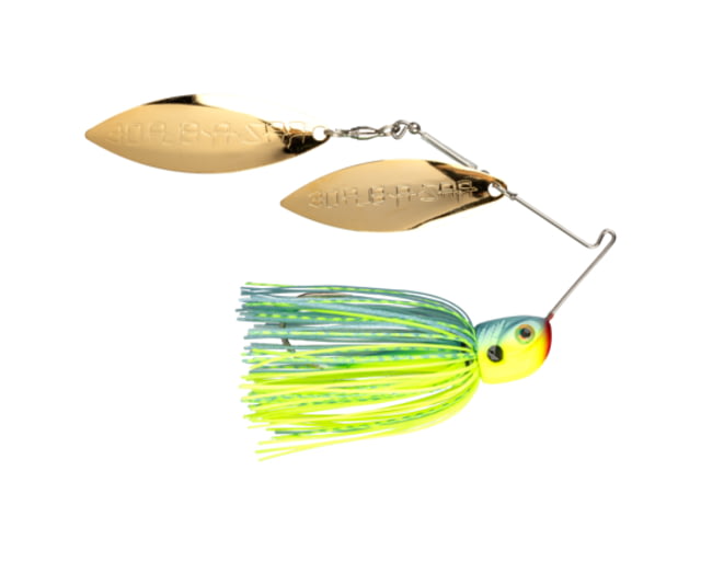Strike King Tour Grade Bottom Dweller Spinnerbait Chartreuse / Powder with Blue Back 1 3/8oz