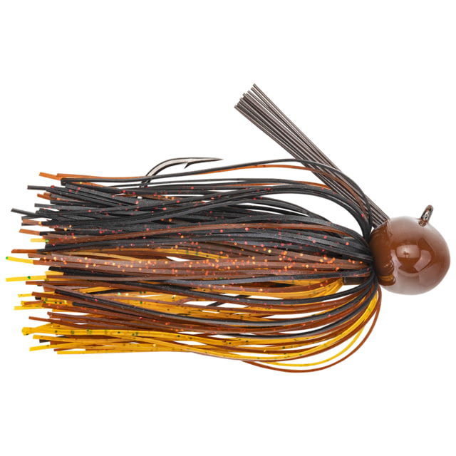 Strike King Tour Grade Football Jig Black Brown Amber 3/4 oz