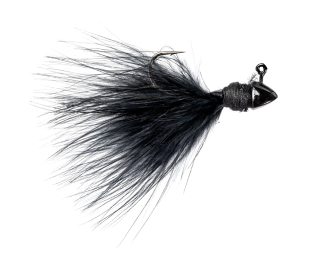 Strike King Tour Grade Hair Jig - 2PK Black 1/4oz