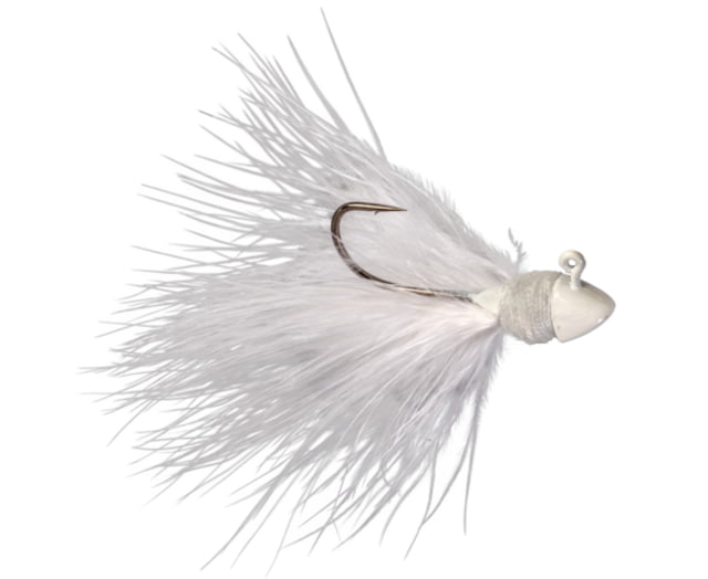 Strike King Tour Grade Hair Jig - 2PK White 3/32oz