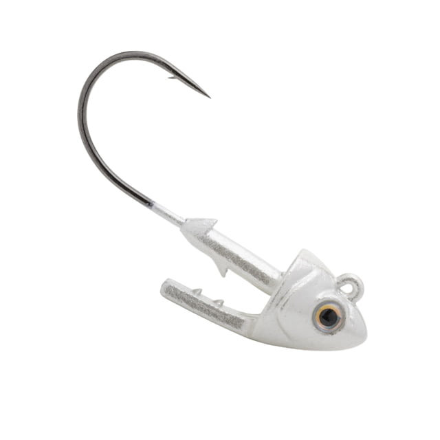 Strike King Tour Grade Rage Swimmin' Head Pearl White 1/2 oz hook - 4/0
