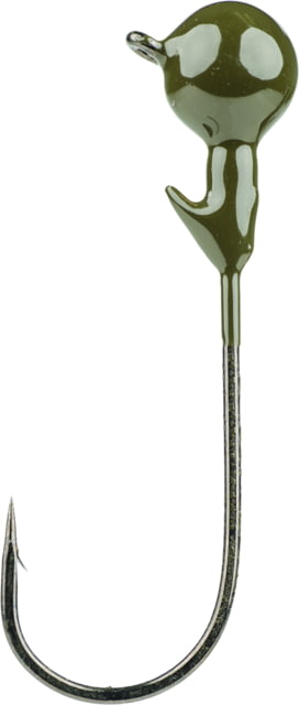 Strike King Strike King Tour Grade Jig Head Fishing Lure Green Pumpkin 3/16oz 3-Pack