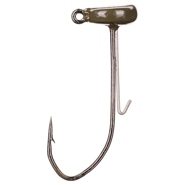 Strike King Tour Grade Spin Jig Head Green Pumpkin 1/16oz 1 per Pack