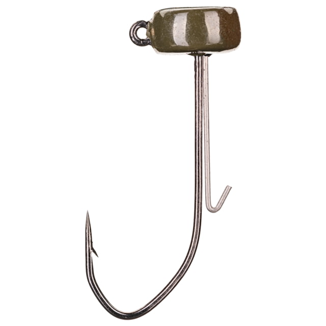 Strike King Tour Grade Ned Head Jig Head Fishing Lure Green Pumpkin 1/8oz 3-Pack