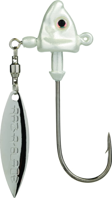 Strike King Tour Grade Spin Head Fishing Lure Underspin Jig Head Pearl 1/2oz
