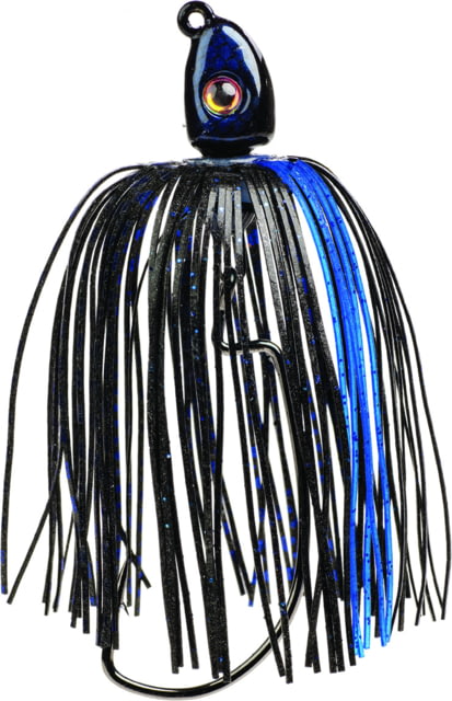 Strike King Tour Grade Swinging Swim Jig 3/8 oz Black Blue Floating1pk