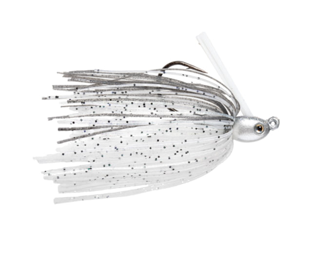 Strike King Tour Grade Tungsten Compact Swim Jig Ghost Shad 1/4oz