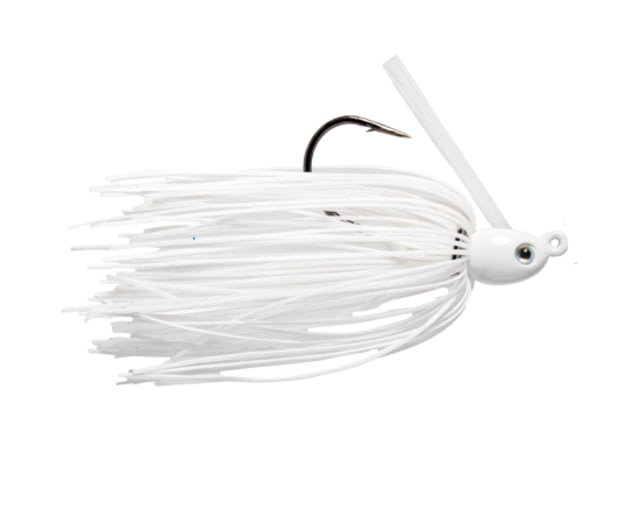 Strike King Tour Grade Tungsten Compact Swim Jig White 1/4oz