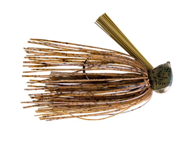 Strike King Tour Grade Tungsten Flipping Jig Blue Craw with Red Flake 3/8oz