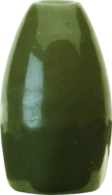 Strike King Tour Grade Tungsten Bullet Weight Tungsten Terminal Fishing Tackle Green Pumpkin 1/2oz 2-Pack