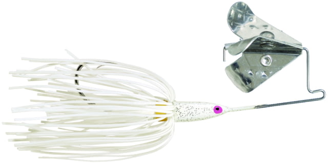 Strike King Tri-Wing Buzz King Fishing Lure Buzzbait White 3/16oz