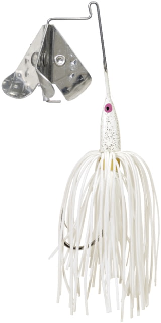 Strike King Tri-Wing Mini Buzz King Fishing Lure Buzzbait White 1/8oz
