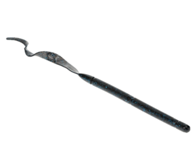 Strike King Zeus Worm 12in Black and Blue 12in