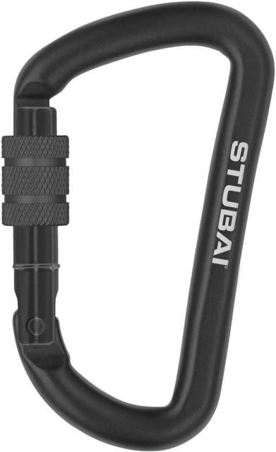 Stubai Stubai Accessory Screw Gate Carabiner Black