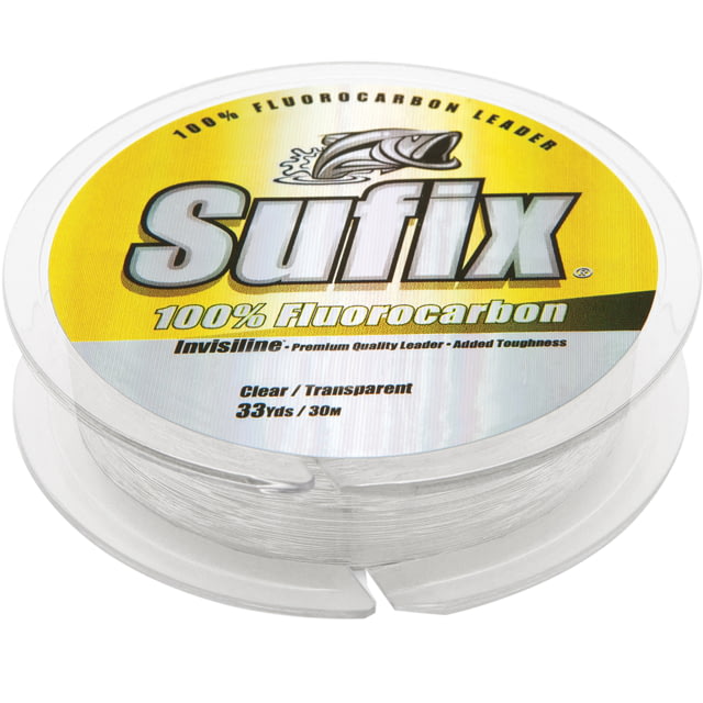 Sufix Sufix 100percent Fluorocarbon Invisiline Leader - 60lb - 33yds