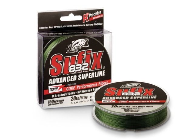 Sufix 832 Advanced Superline Camo 150 yds. - 10 lb. Test 078306