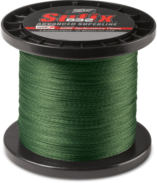 Sufix 832 Braid 130lb Line Low-Vis Green 1200 Yds