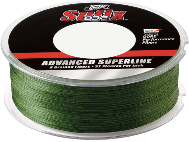 Sufix Sufix 832 Braid 100lb Line Low-Vis Green 3000 Yds