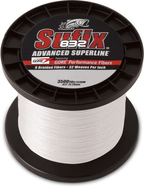 Sufix 832 Braid 20lb Line Ghost 3500 Yds