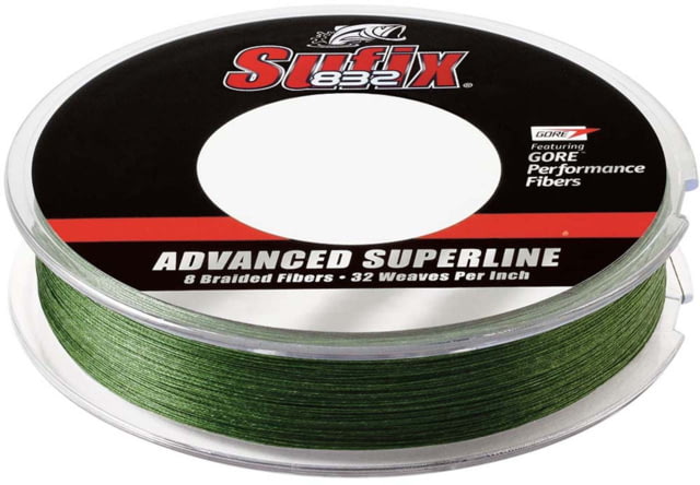 Sufix 832 Braid Low-Vis Green 150 yd - 20 lb 056406