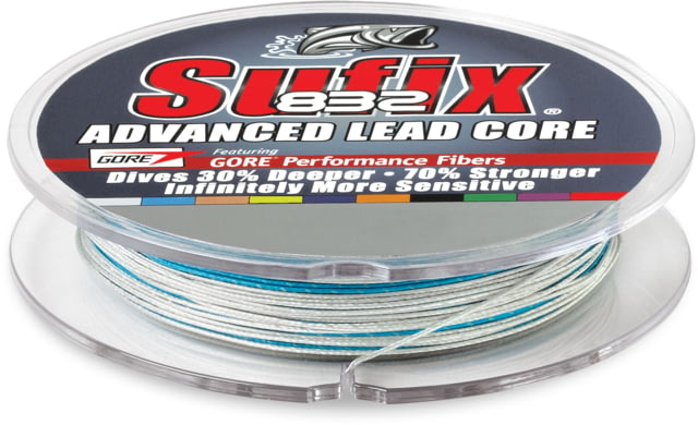 Sufix Sufix 832 Lead Core 12lb Line Metered 100 Yds