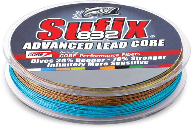 Sufix Sufix 832 Lead Core 18lb Line Metered 100 Yds