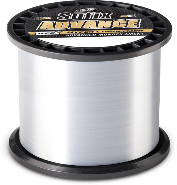 Sufix Advance Mono Line 12lb Test 1200yd Clear Boxed