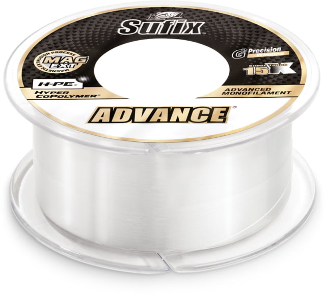 Sufix Sufix Advance Monofilament 4lb Line Clear 1200 Yds