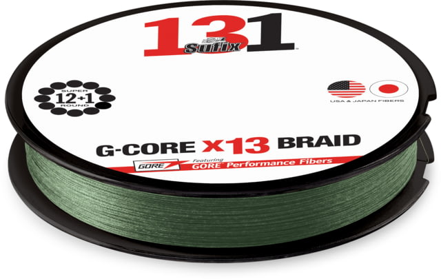 Sufix Braid Line 80lb Test 150yd Low Vis Green Boxed