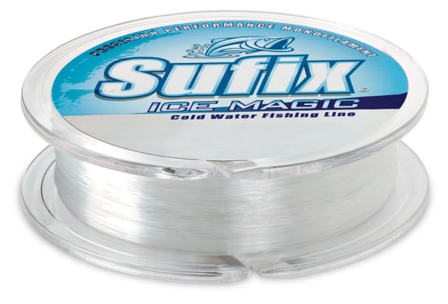 Sufix Ice Magic Monofilament Line 1lb Test 300yd Clear Boxed