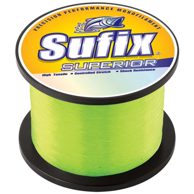 Sufix Sufix Superior Hi-Vis Yellow Monofilament - 6lb - 2155 yds