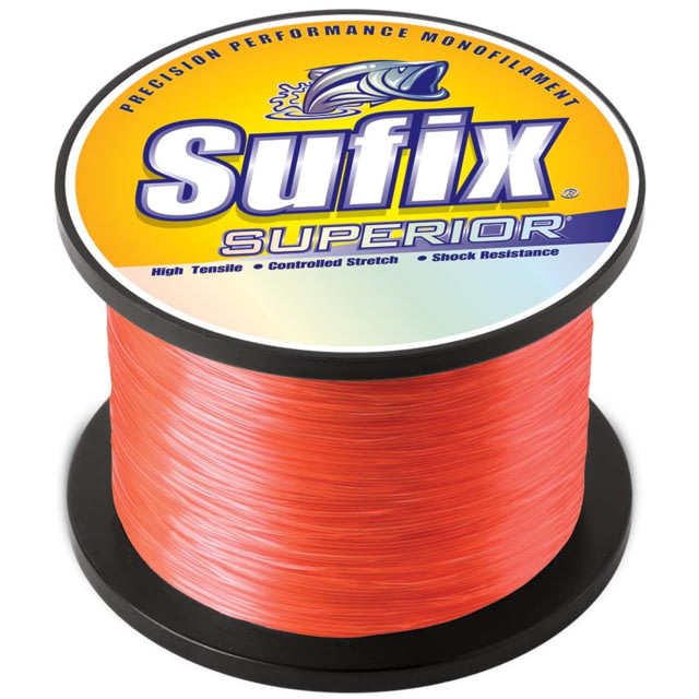 Sufix Sufix Superior Neon Fire Monofilament - 20lb - 11745 yds