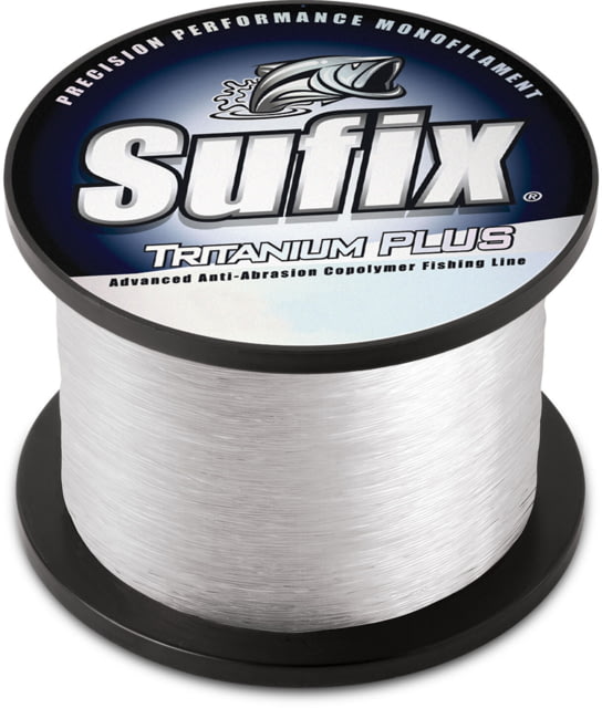 Sufix Tritanium Plus 40lb Line Clear 370 Yds