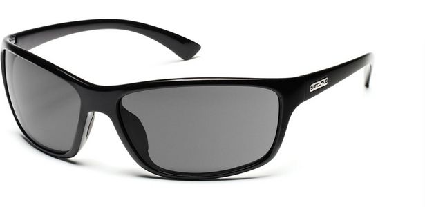Suncloud Sentry Sunglasses-Black-Polarized Gray
