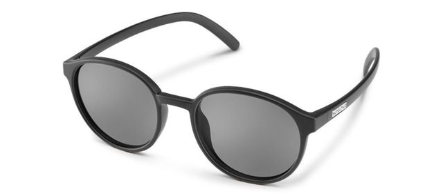 Suncloud Polarized Optics Low Key Color - Matte Black Lens Color - Polarized Gray