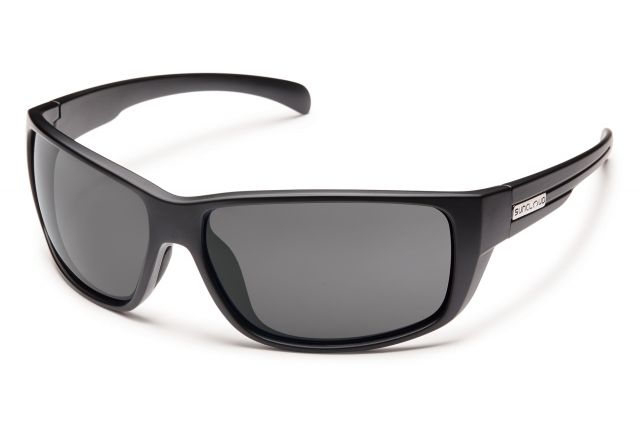 Suncloud Polarized Optics Suncloud Polarized Optics Milestone Sunglasses Matte Black