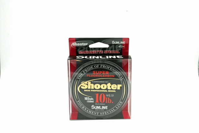 Sunline Shooter Marionette Special - 10 lb 165 yds - 100percent Fluoro clear
